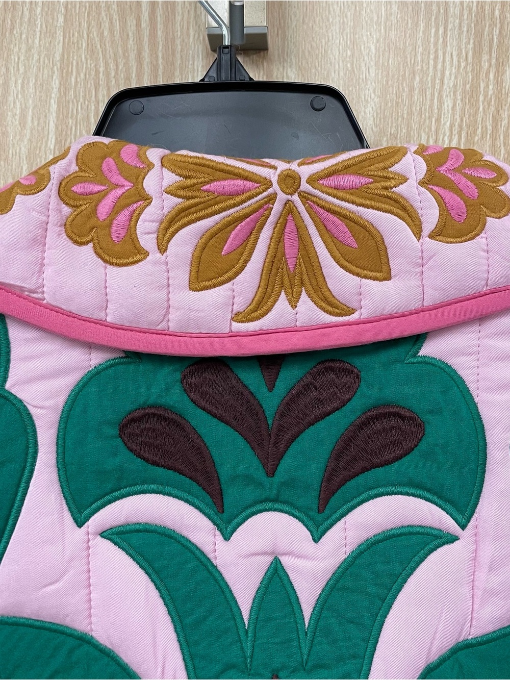 NWT Boden Pink Multi Applique Jacket Size 10 - Picture 5 of 9